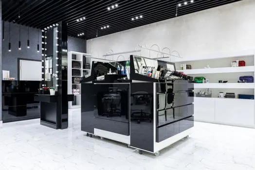 cosmetics counter
